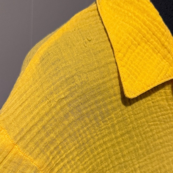 Sanctuary Women’s XS Sunlit Yellow Button-Down Shirt - Picture 3 of 6